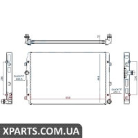 Радіатор Nissens 65309