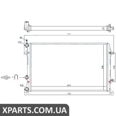 Радiатор Nissens 65321