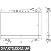 Радіатор Nissens 67356