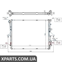Радіатор Nissens 65276A