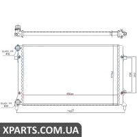 Радіатор Nissens 65277