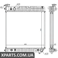 Радіатор Nissens 62632