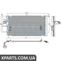 Радіатор кондиціонера Nissens 94667