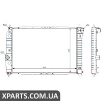 Радіатор Nissens 61645