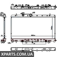 Радіатор Nissens 67711