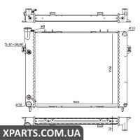 Радіатор Nissens 609891