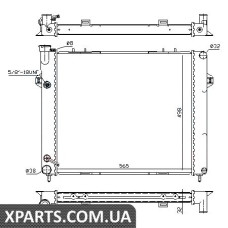 Радіатор Nissens 609891