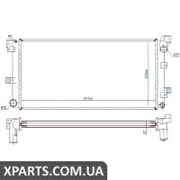Радіатор Nissens 60985