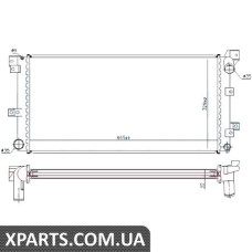Радіатор Nissens 60985