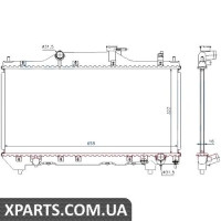Радіатор Nissens 64640A