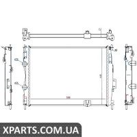 Радіатор Nissens 67367