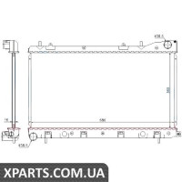 Радіатор Nissens 67726