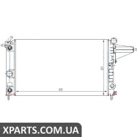 Радіатор OP VECTRA A(88-)1.6 i(+)[OE 1300 088] Nissens 63225