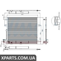 Радіатор кондиціонера Nissens 94897
