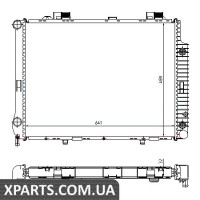 Радіатор Nissens 62666A
