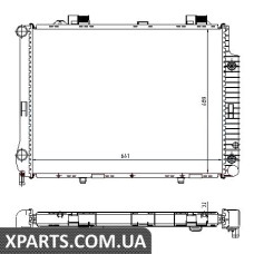 Радіатор Nissens 62666A