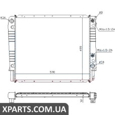 Радіатор Nissens 65530A