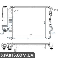 Радіатор Nissens 60607A