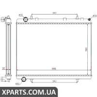 Радіатор Nissens 63601