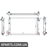 Радіатор Nissens 63022A