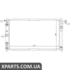Радіатор Nissens 616591