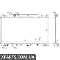 Радіатор Nissens 681372