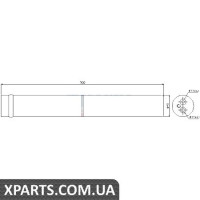 Осушувач VW CRAFTER(06-)2.0 TDi(+)[OE 2E1.820.193 A] Nissens 95442