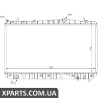Радіатор Nissens 61633