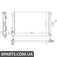 Радiатор Nissens 637613