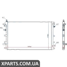 Радіатор Nissens 630772