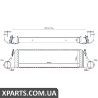 Інтеркулер Nissens 96388