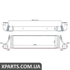 Інтеркулер Nissens 96388