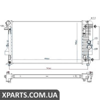 Радіатор Nissens 67174
