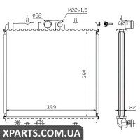 Радіатор Nissens 63708A
