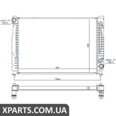 Радіатор Nissens 60316