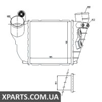 Інтеркулер AI A 3/S 3(96-)1.8 T(+)[OE 1J0.145.803 A] Nissens 96488