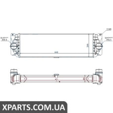 Інтеркулер DODGE SPRINTER(06-)2.7 CRD(+)[OE A9065010201] Nissens 96526