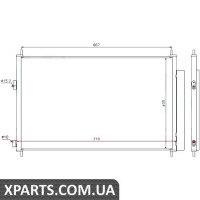 Радіатор кондиціонера Nissens 940021