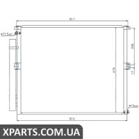 Радіатор кондиціонера Nissens 940106