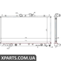 Радіатор Nissens 62869A