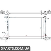 Радіатор Nissens 630733