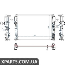 Радіатор Nissens 62792A