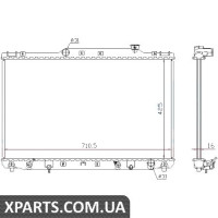 Радіатор Nissens 647681