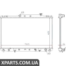 Радіатор Nissens 647681