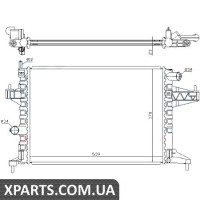 Радіатор Nissens 63008