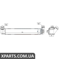 Інтеркулер RN MEGANE III(08-)1.9 dCi(+)[OE 144960022R] Nissens 96546