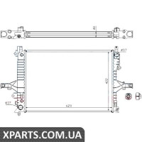 Радіатор Nissens 65553A