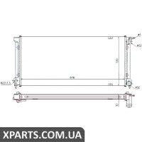 Радіатор Nissens 652621