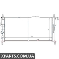Радіатор Nissens 632731