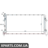 Радіатор Nissens 640012